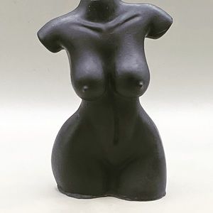 Woman body candle